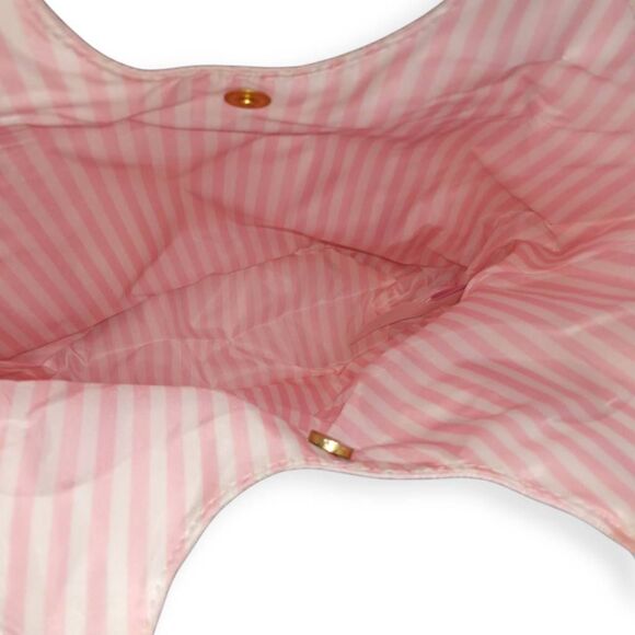 JUICY COUTURE PINK & WHITE SPARKLE TOTE BAG EUC - Picture 8 of 11
